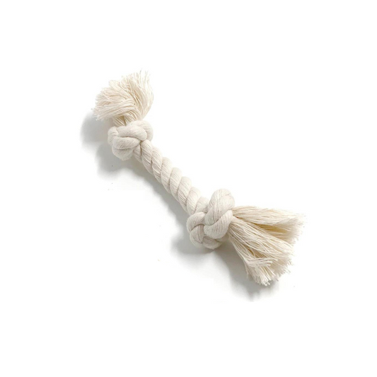 Boba & Vespa 100% Organic Cotton Rope Dog Toy - 5 Sizes-0