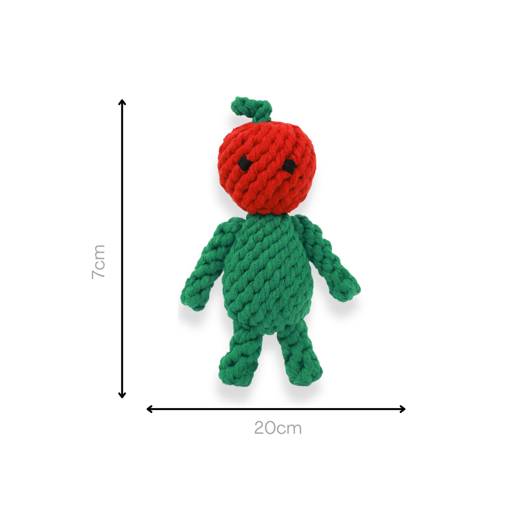 Eve the Apple Baby Rope Toy-3