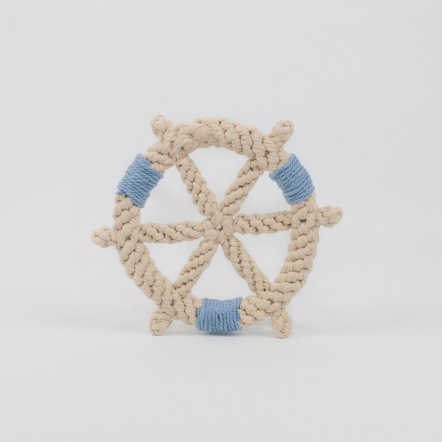 Color wheel Macrame Rope Pet Toy-6