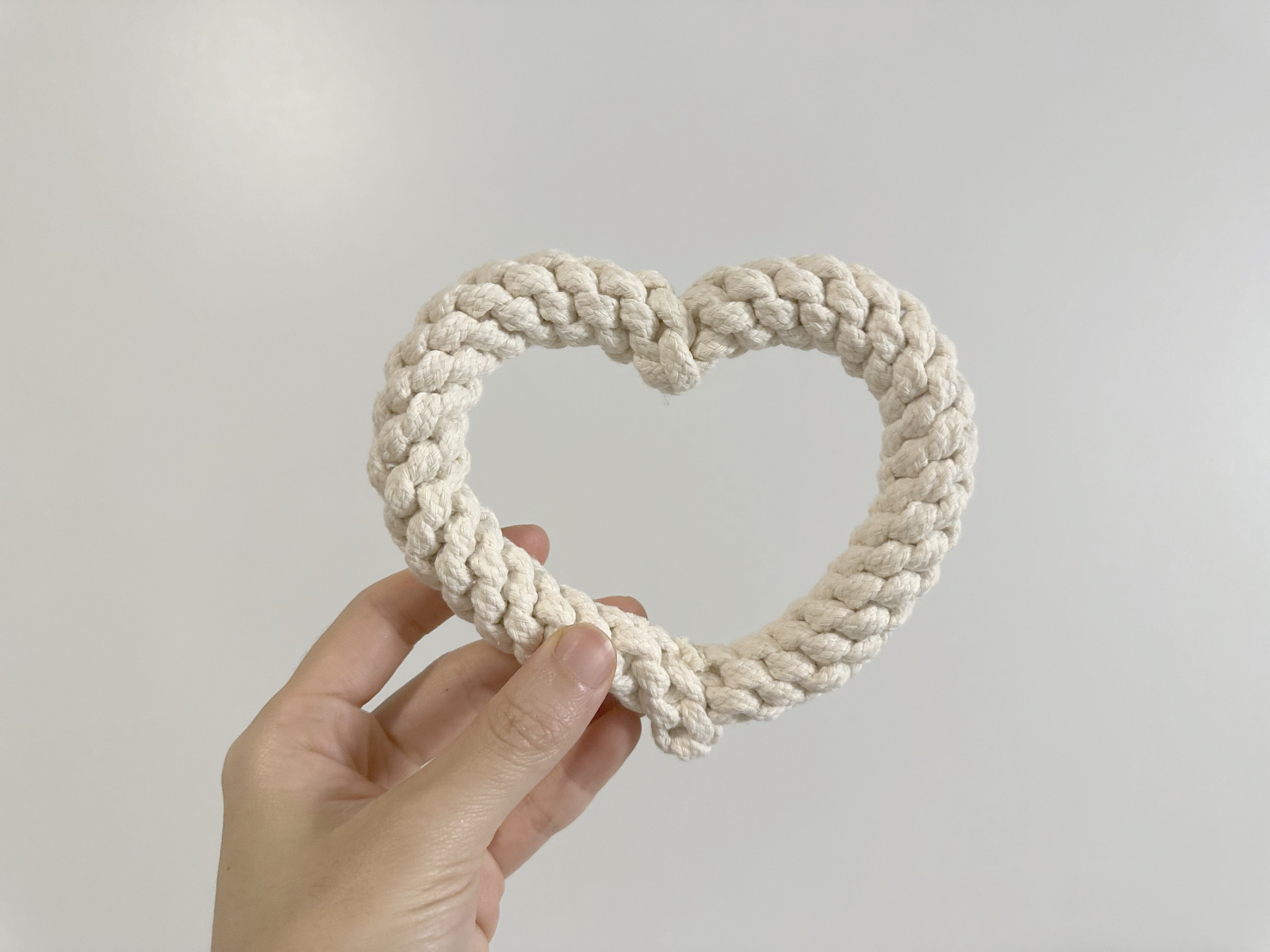 Sweetheart Macarons & Bear Hugs Collection Handmade Rope Dog Toys - Safe Engaging Play by Knotty Pawz