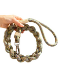 New: Handcrafted Olive Dog Leash | Sustainable |Stylish-0