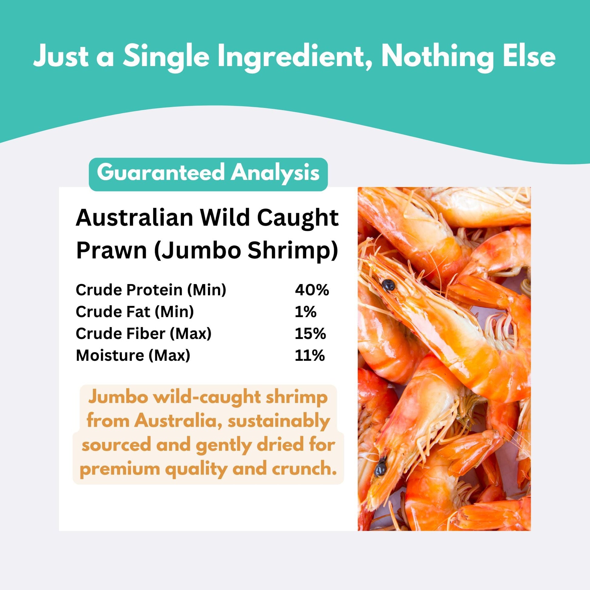Wild-Caught Australian Jumbo Shrimp Dog Treats-3