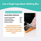 Australian Salmon Skin Dog Treats-3