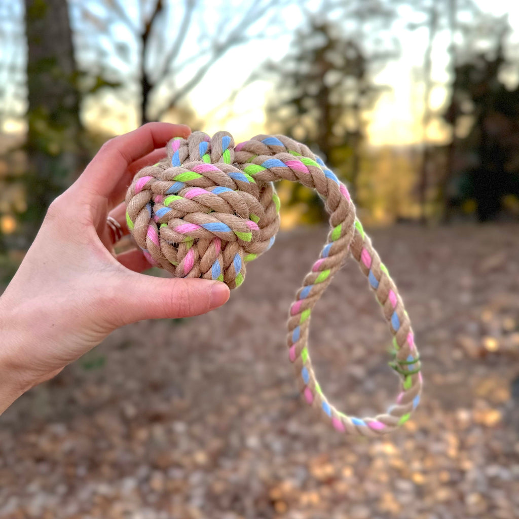 Rainbow Joy Hemp Rope Tug Toys-2