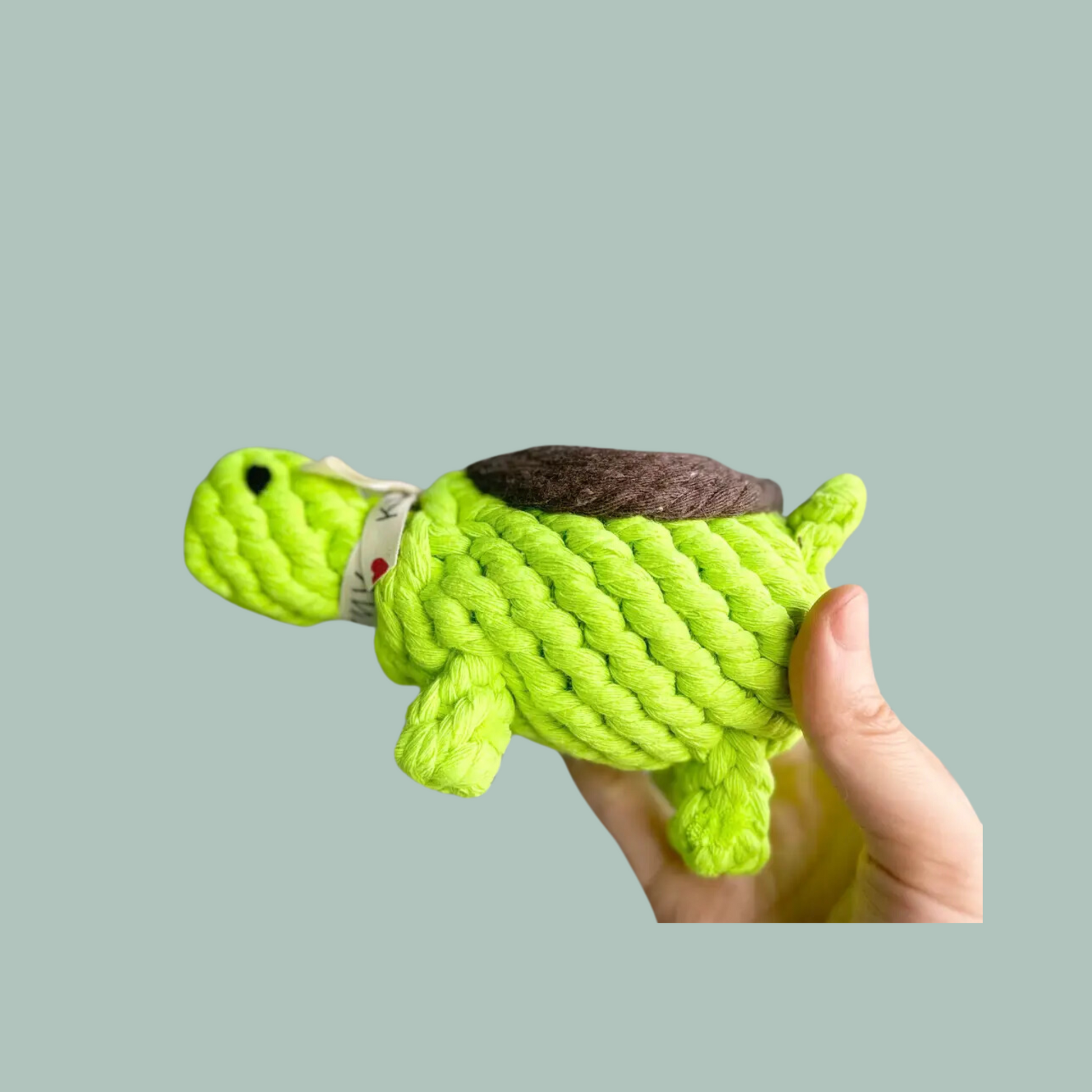 Eco-Turtle Dog Rope Toy-1