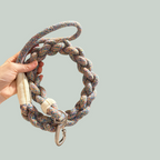 New: Handcrafted Rainbow Rover Dog Leash | Sustainable-1