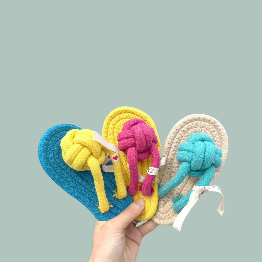 New Design:  Slipper Rope Toys-1