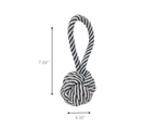 Knotty Rope Toy / Black and White-1