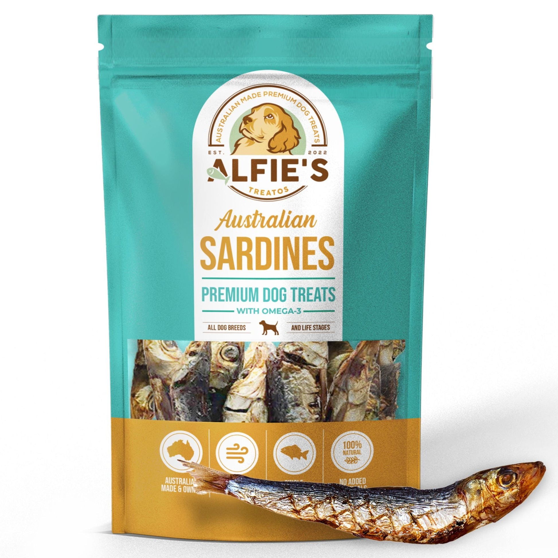Wild-Caught Australian Sardine Dog Treats-0