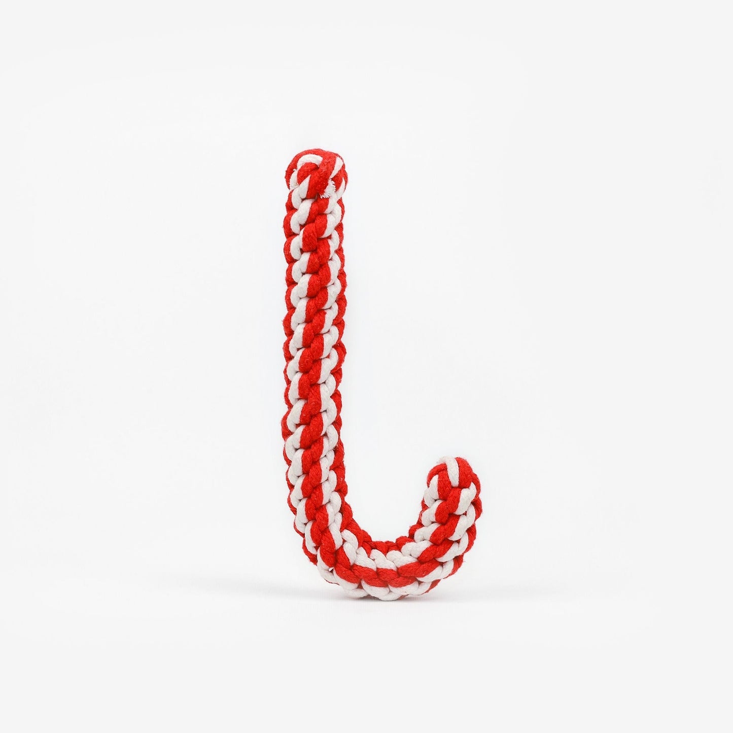 Braided Candy Cane Pet Rope Toy-4