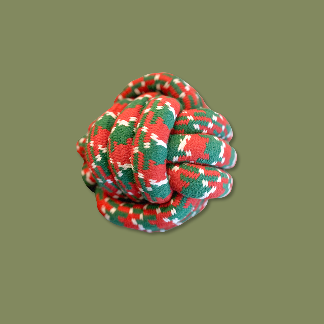 Christmas Jumbo Rope Ball-1