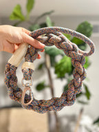 New: Handcrafted Rainbow Rover Dog Leash | Sustainable-3
