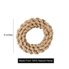 Eco Hemp Ring Toy-4