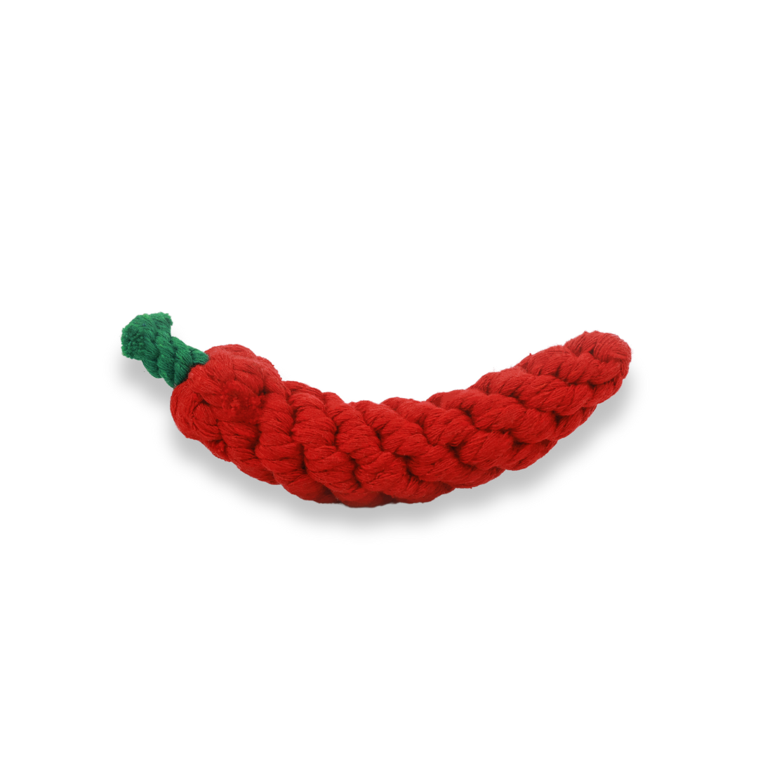 Handmade Chili Rope Toy-0