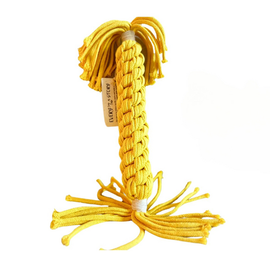 Jumbo Yellow Candy Rope Toy-0