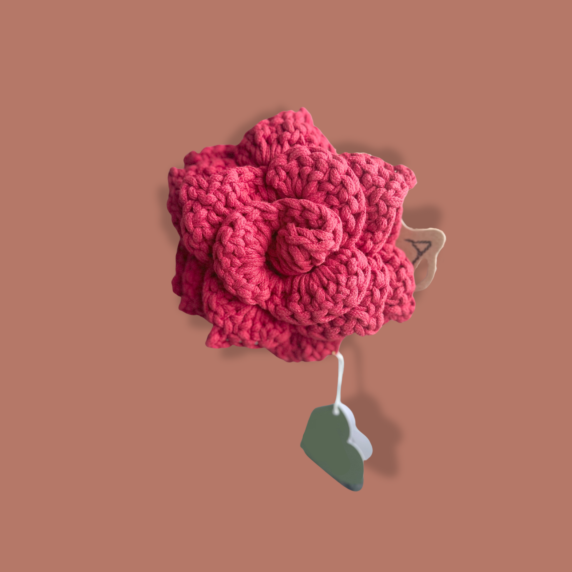 Poinsettia Blossom: Snuffle Flower Dog Toy-1