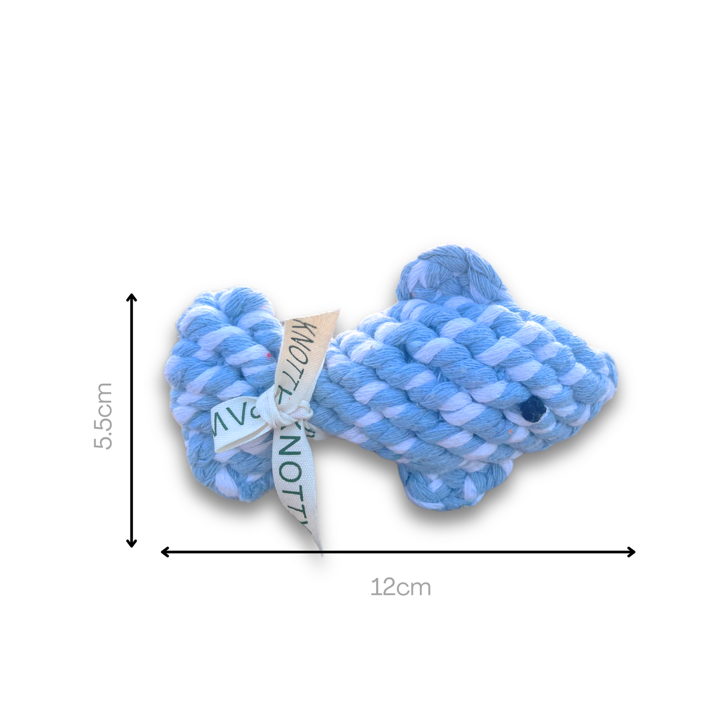 April the Happy Fish Pet Rope Toys-3