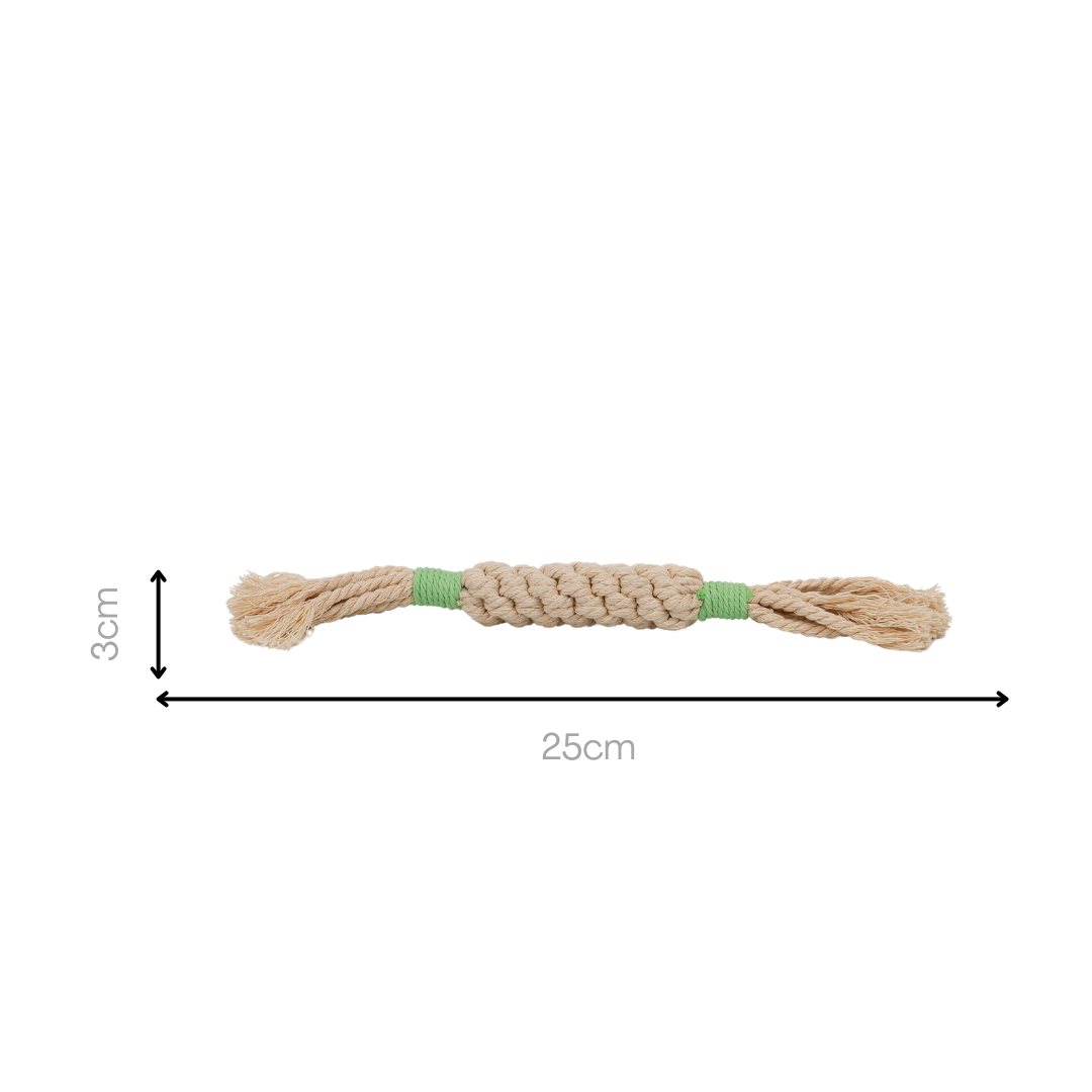 Rainbow Candy Macrame Rope Pet Toy-8
