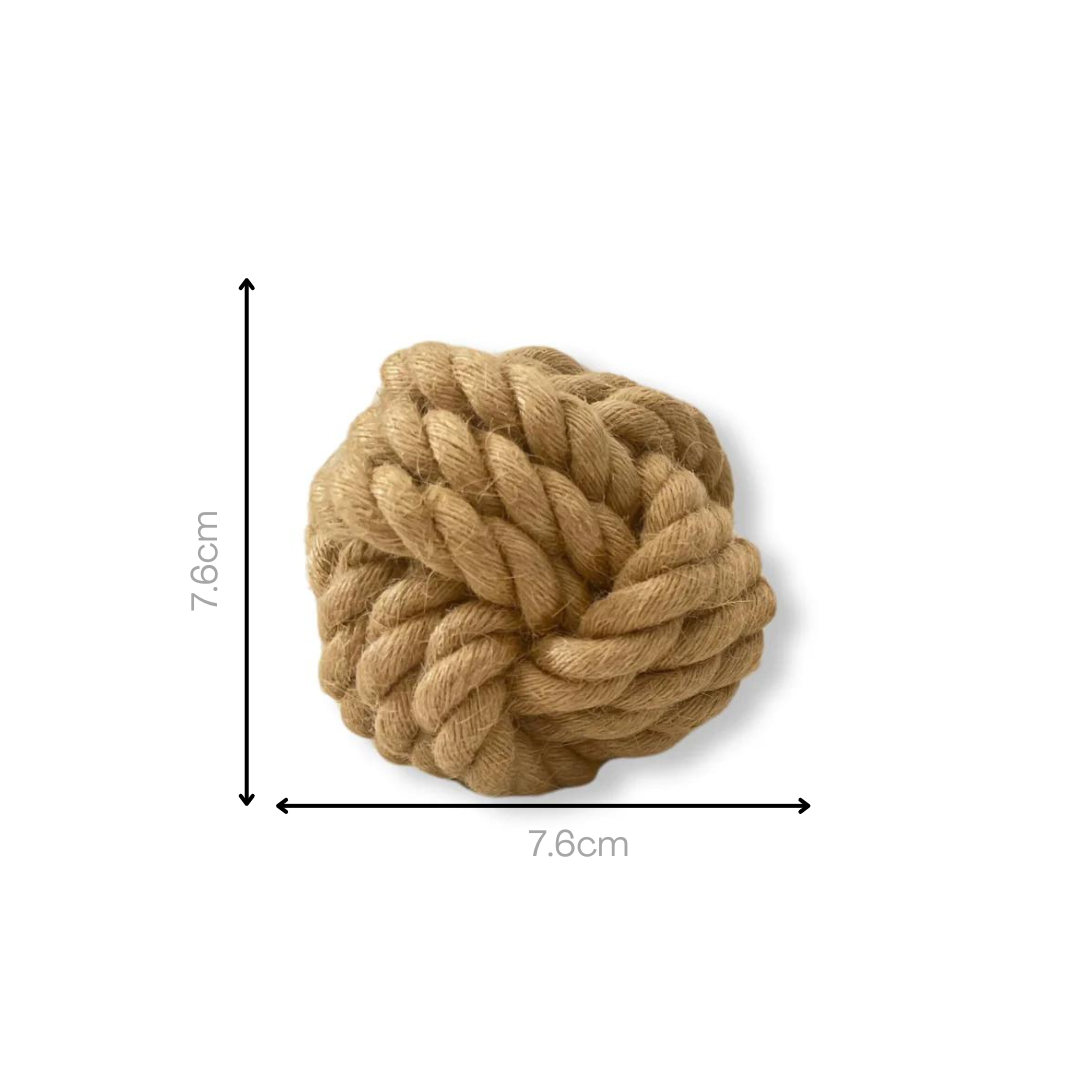 Natural Hemp Rope Ball-3