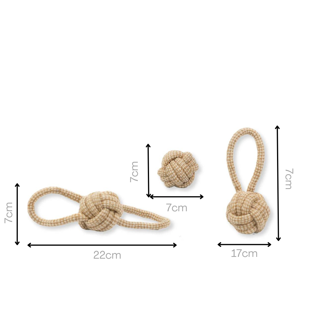 Natural Hemp Tug Toys-3