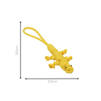 Yellow the Lizard Rope Toy-3