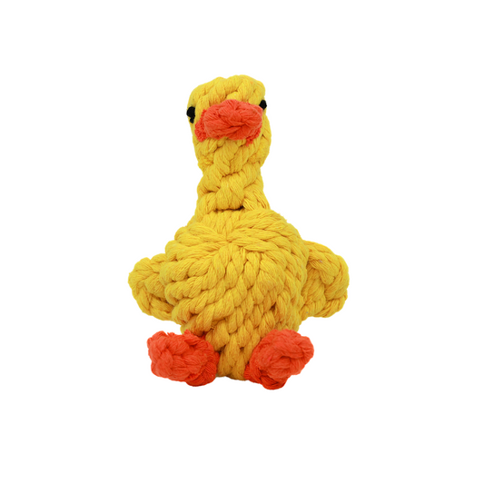 Sunny the Yellow Duck Rope Toy