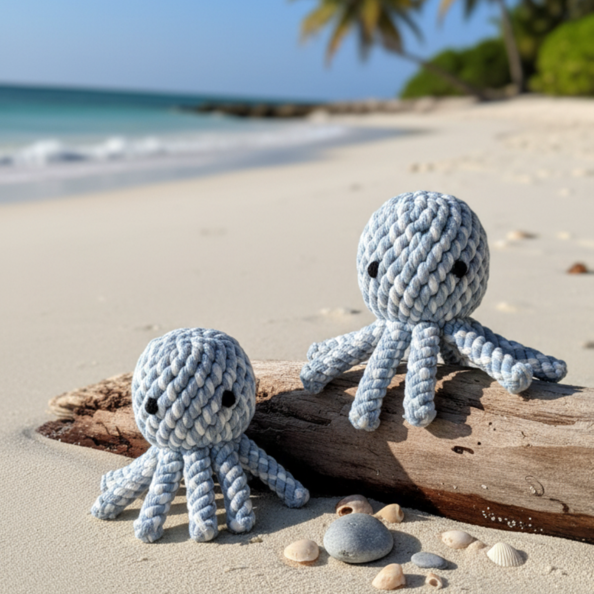 Kai the Octopus Rope Toy : New Version-2