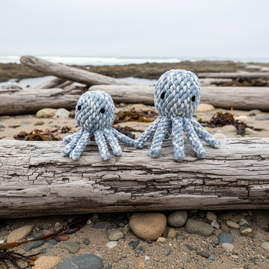 Kai the Octopus Rope Toy : New Version-3