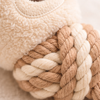 Squeaky Rope Buddies | Eco-Friendly Interactive Dog Toy | Knotty Pawz