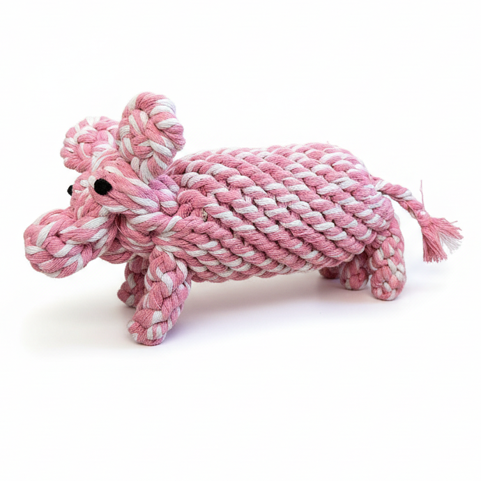 Peony Piglet Pet Toy | Premium | Sustainable-0